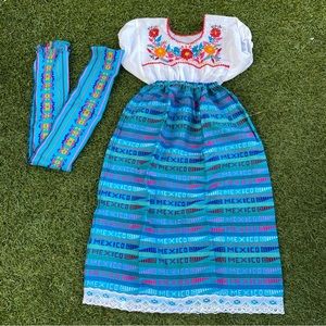 Traditional Mexican Girls Dress S.10/ Vestido Mexicano